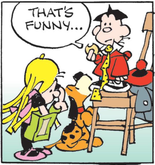 Pleased OCR: THAT'S FUNNY... 0: THAT'S FUNNY ... 0 :