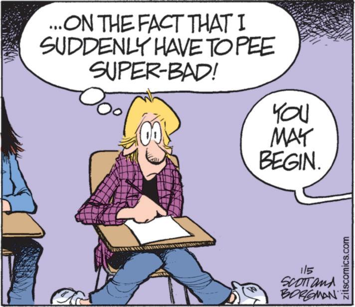 Animation OCR: ...ON THE FACT THAT I SUDDENLY HAVE TO PEE SUPER-BAD! YOU ??? BEGIN. 1/5 SCOTT and BORGMAN zitscomics.com ... ON THE FACT THAT I SUDDENLY HAVE TO PEE SUPER - BAD ! YOU ??? BEGIN . 1/5 SCOTT and BORGMAN zitscomics.com