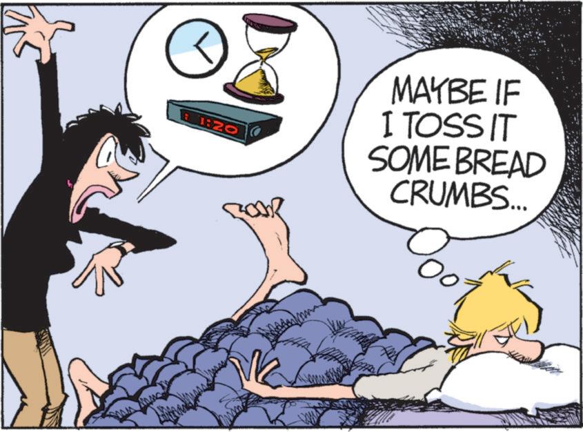 Photo caption OCR: 1:20 MAYBE IF I TOSS IT SOME BREAD CRUMBS... 1:20 MAYBE IF I TOSS IT SOME BREAD CRUMBS ...