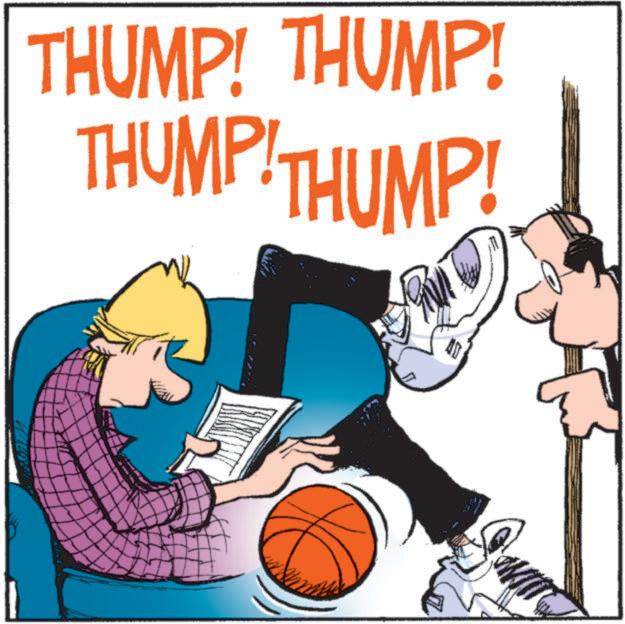 Animated cartoon OCR: THUMP! THUMP! THUMP! THUMP! ?? ??? THUMP ! THUMP ! THUMP ! THUMP ! ?? ???