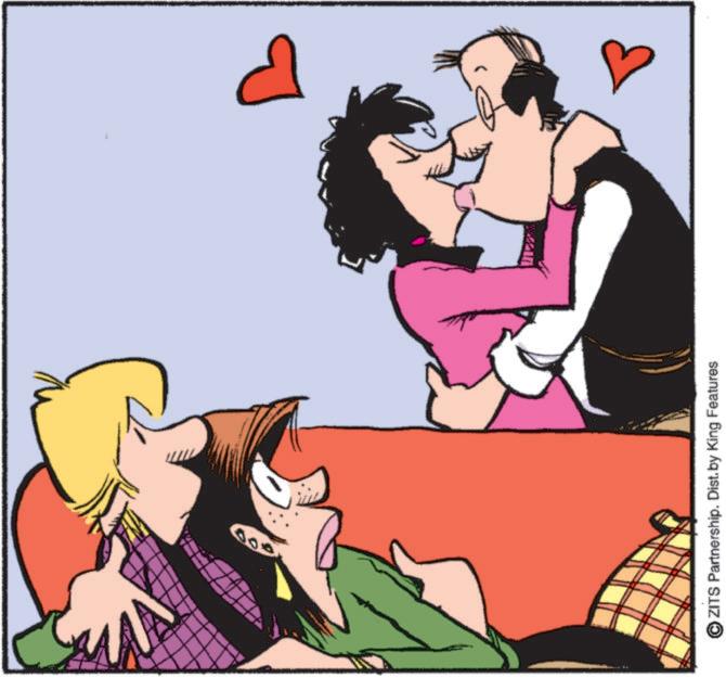 Romance OCR: © ZITS Partnership. Dist. by King Features © ZITS Partnership . Dist . by King Features