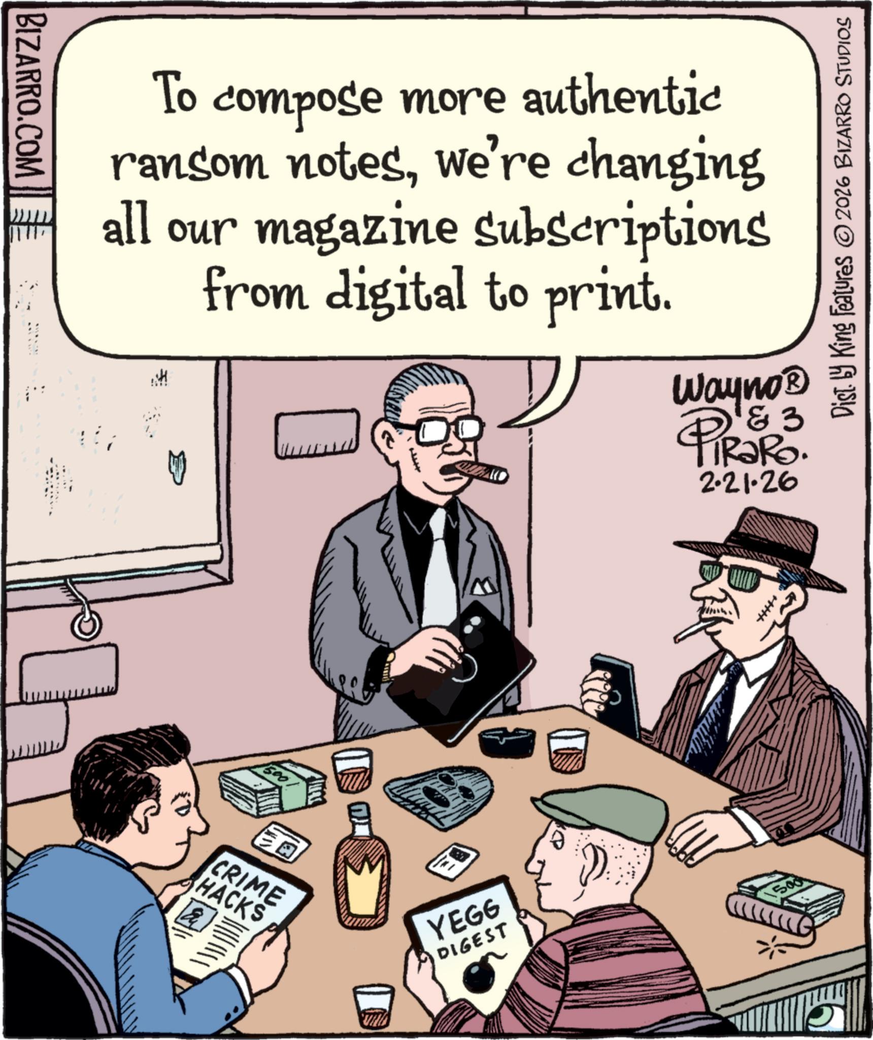 Bizarro - 2026-02-21