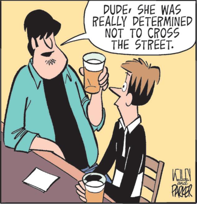 Animation OCR: DUDESHE WAS REALLY DETERMINED NOT TO CROSS THE STREET. KILLN and PARKER DUDESHE WAS REALLY DETERMINED NOT TO CROSS THE STREET . KILLN and PARKER