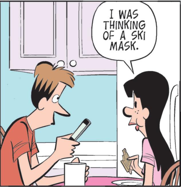 Comic book OCR: I WAS THINKING OF A SKI MASK. I WAS THINKING OF A SKI MASK .