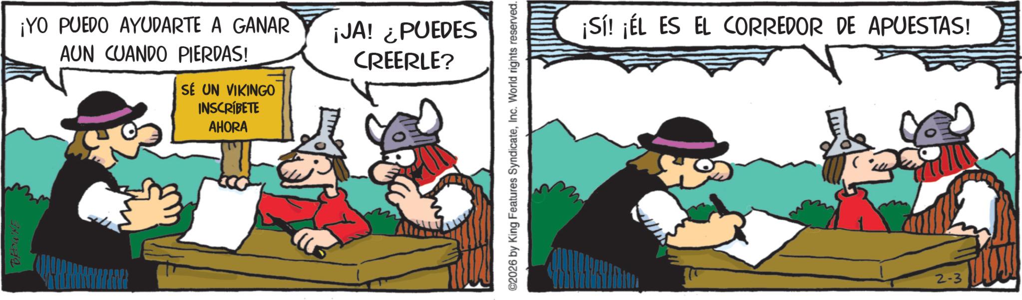 Hagar The Horrible (Spanish) - 2026-02-24