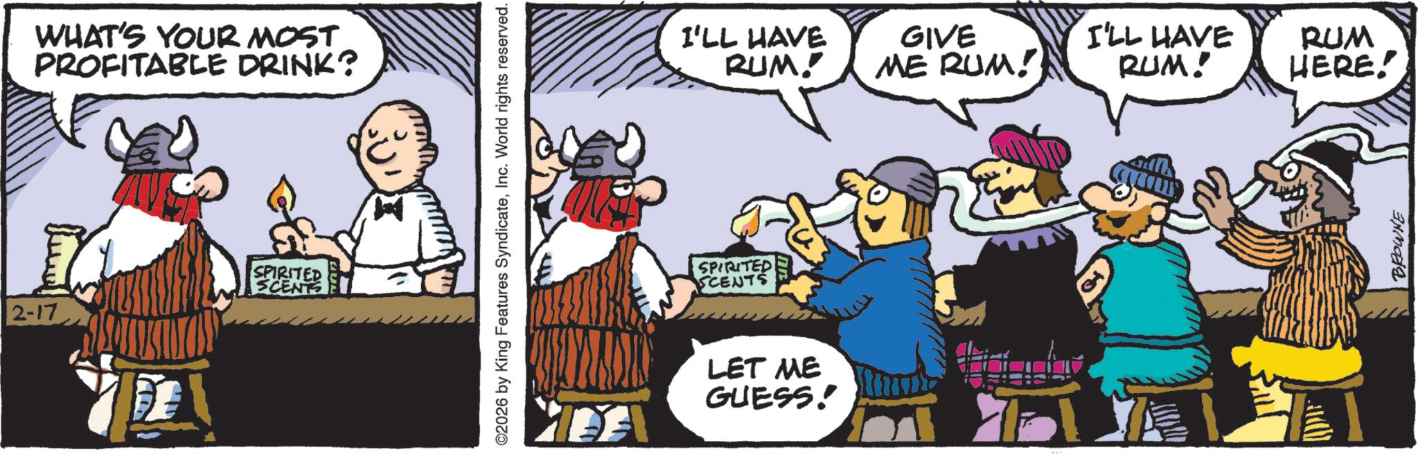 Hagar The Horrible - 2026-02-17