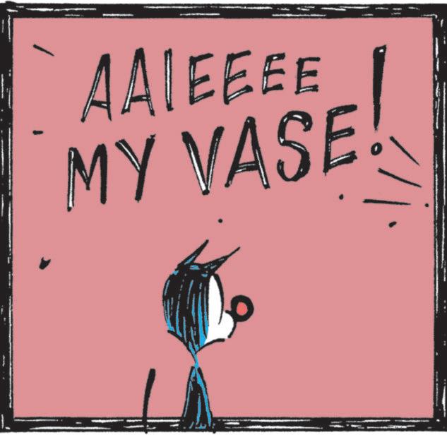 Fiction OCR: AAIEEEE MY VASE! AAIEEEE MY VASE !