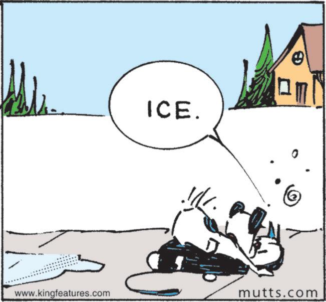 Line art OCR: ICE. 15 www.kingfeatures.com mutts.com ICE . 15 www.kingfeatures.com mutts.com