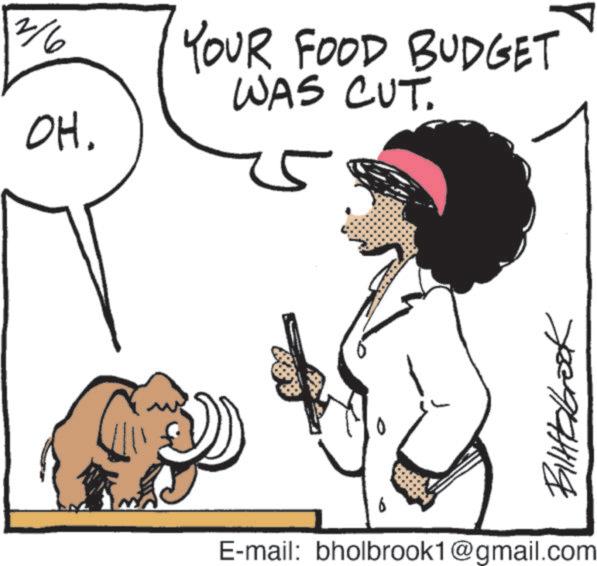 Clip art OCR: 2/6 OH. YOUR FOOD BUDGET WAS CUT. Bilttelbrook E-mail: bholbrook1@gmail.com 2/6 OH . YOUR FOOD BUDGET WAS CUT . Bilttelbrook E - mail : bholbrook1@gmail.com