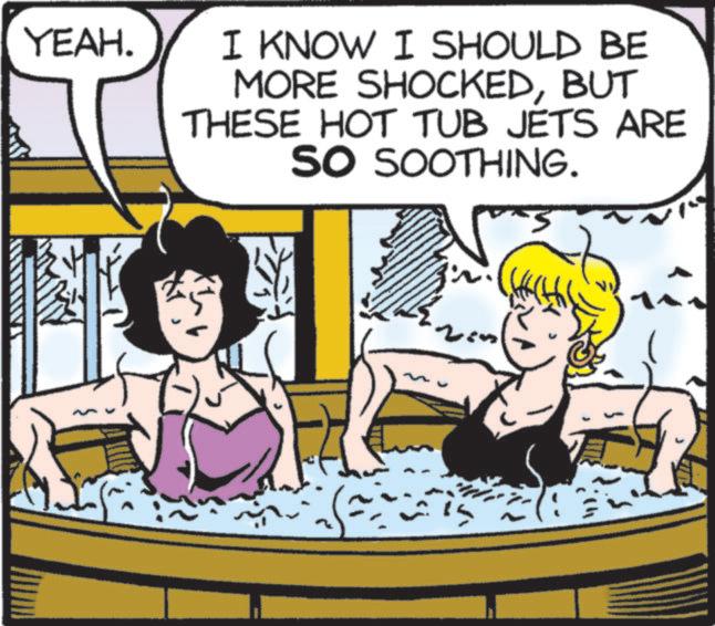 Comic book OCR: YEAH. I KNOW I SHOULD BE MORE SHOCKEDBUT THESE HOT TUB JETS ARE SO SOOTHING. YEAH . I KNOW I SHOULD BE MORE SHOCKEDBUT THESE HOT TUB JETS ARE SO SOOTHING .