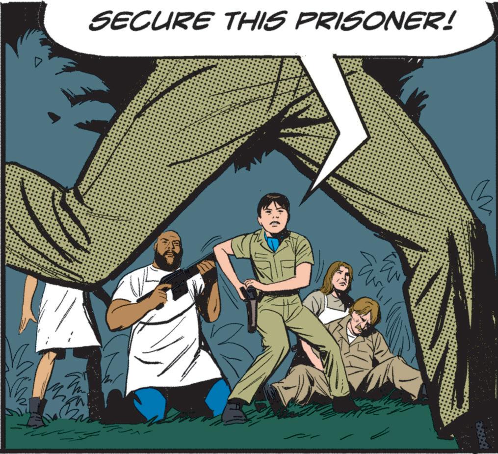 Comics OCR: SECURE THIS PRISONER! SECURE THIS PRISONER !