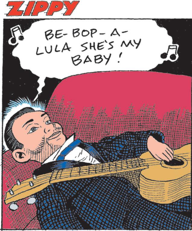 String instrument OCR: ZIPPY BE- BOP - A- LULA SHE'S MY BABY! 1 ZIPPY BE- BOP - A- LULA SHE'S MY BABY ! 1