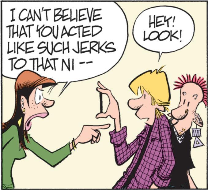 Comics OCR: I CAN'T BELIEVE HEY! THAT YOU ACTED LIKE SUCH JERKS LOOK! TO THAT NI -- REA I CAN'T BELIEVE HEY ! THAT YOU ACTED LIKE SUCH JERKS LOOK ! TO THAT NI -- REA