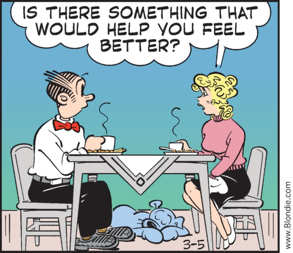 Animation OCR: IS THERE SOMETHING THAT WOULD HELP YOU FEEL BETTER? 3-5 www.Blondie.com IS THERE SOMETHING THAT WOULD HELP YOU FEEL BETTER ? 3-5 www.Blondie.com