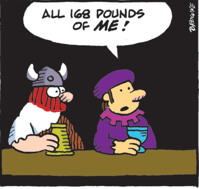 Humour OCR: ALL 168 DOUNDS OF ME! BROWNE ALL 168 DOUNDS OF ME ! BROWNE