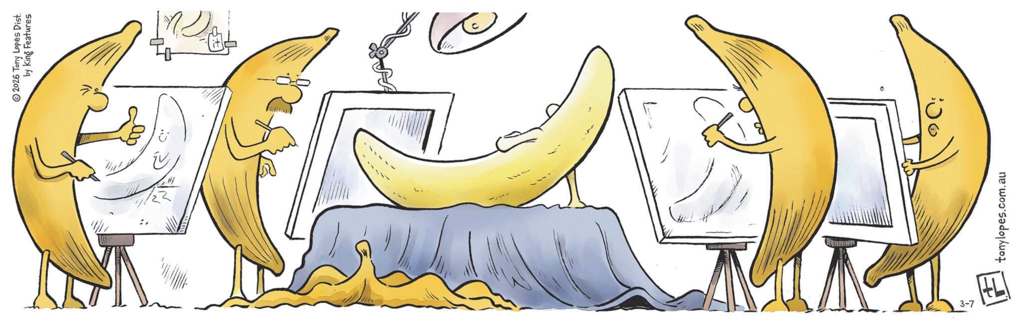 Produce OCR: tonylopes.com.au ©2026 Tony Lapes Dist. C: by King Features tonylopes.com.au © 2026 Tony Lapes Dist . C : by King Features