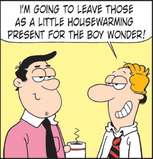 Gesture OCR: I'M GOING TO LEAVE THOSE AS A LITTLE HOUSEWARMING PRESENT FOR THE BOY WONDER! ? I'M GOING TO LEAVE THOSE AS A LITTLE HOUSEWARMING PRESENT FOR THE BOY WONDER ! ?