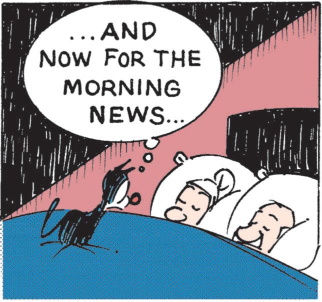 Comic book OCR: ...AND NOW FOR THE MORNING NEWS... ?? ... AND NOW FOR THE MORNING NEWS ... ??