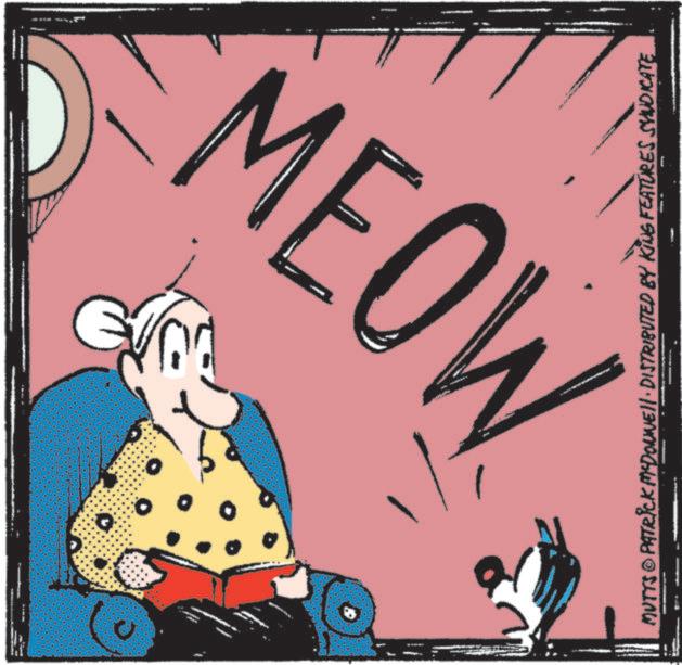 Graphics OCR: MEOW MUTTS © PATRICK MCDOUWE||· DISTRIBUTED BY KING FEATURES SYNDICATE MEOW MUTTS © PATRICK MCDOUWE || · DISTRIBUTED BY KING FEATURES SYNDICATE