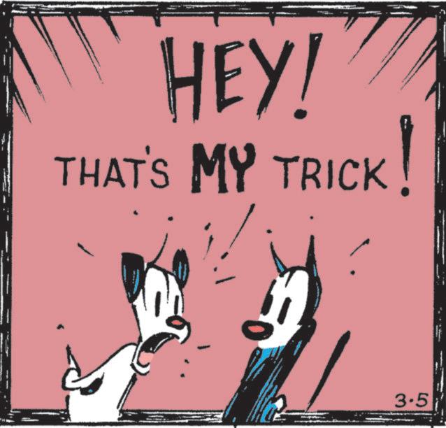 Animation OCR: 6 HEY! THAT'S MY TRICK! 3.5 6 HEY ! THAT'S MY TRICK ! 3.5