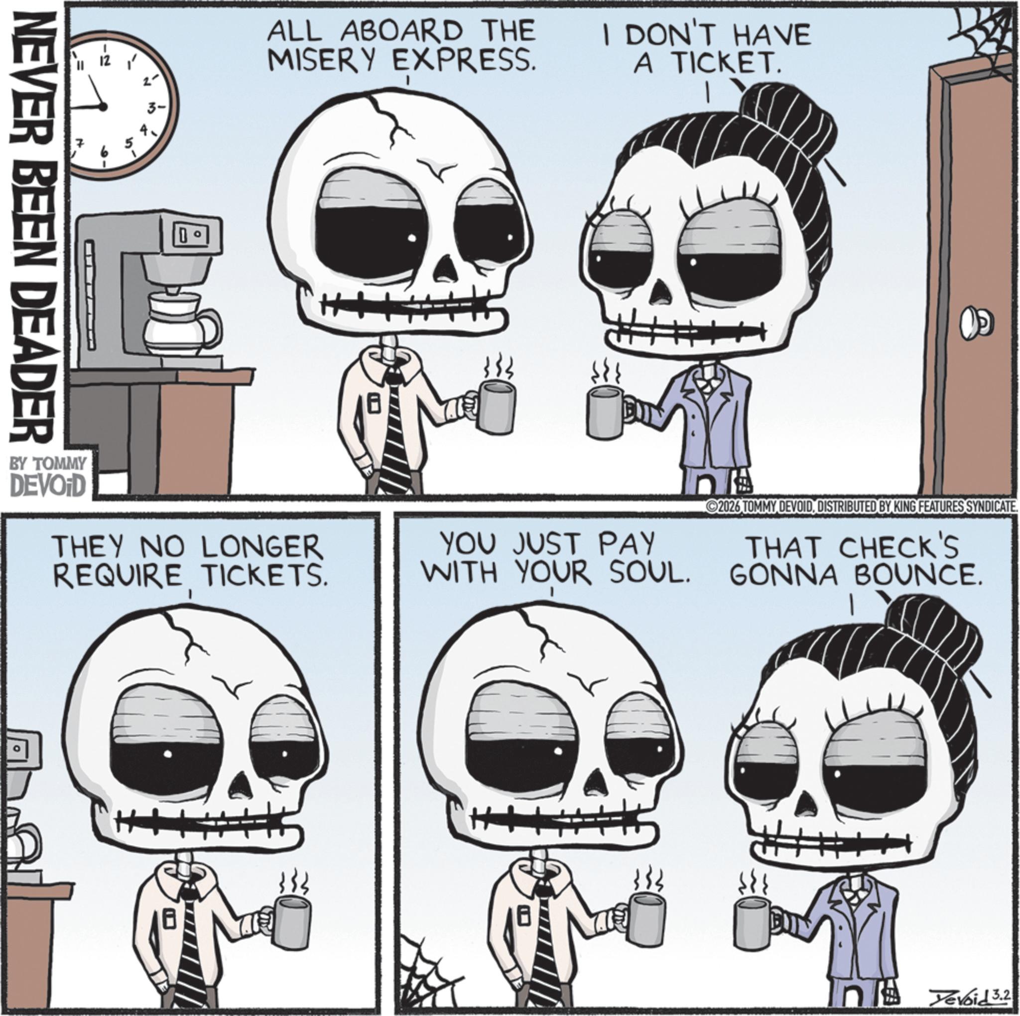 Never Been Deader - 2026-03-02