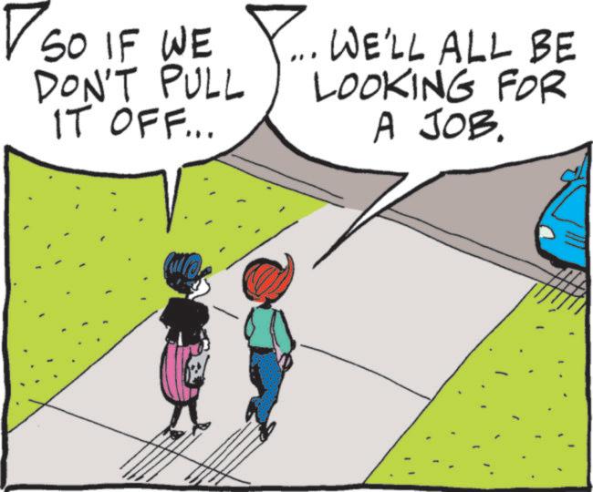 Walking OCR: ? SO IF WE DON'T PULL IT OFF... WE'LL ALL BE LOOKING FOR A JOB. ? SO IF WE DON'T PULL IT OFF ... WE'LL ALL BE LOOKING FOR A JOB .