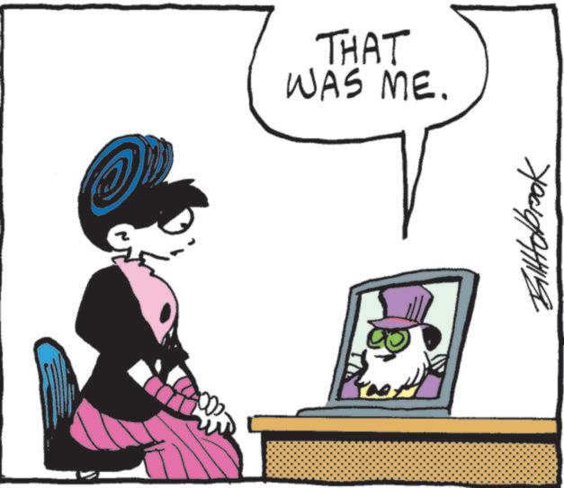 Animated cartoon OCR: THAT WAS ME. Balltolbrook THAT WAS ME . Balltolbrook