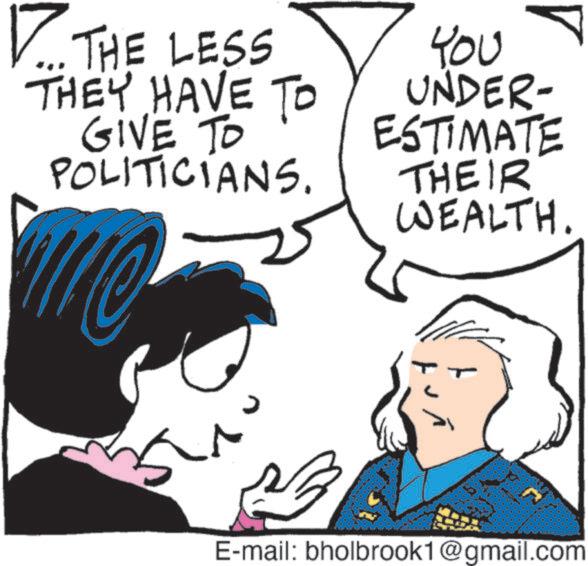 Fiction OCR: ?THE LESS THEY HAVE TO GIVE TO POLITICIANS. YOU UNDER- ESTIMATE THEIR WEALTH. E-mail: bholbrook1@gmail.com ?THE LESS THEY HAVE TO GIVE TO POLITICIANS . YOU UNDER- ESTIMATE THEIR WEALTH . E - mail : bholbrook1@gmail.com