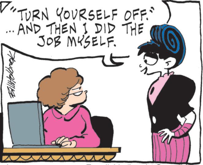 Fictional character OCR: TURN YOURSELF OFF." AND THEN I DID THE JOB MYSELF. ??????? TURN YOURSELF OFF . " AND THEN I DID THE JOB MYSELF . ???????