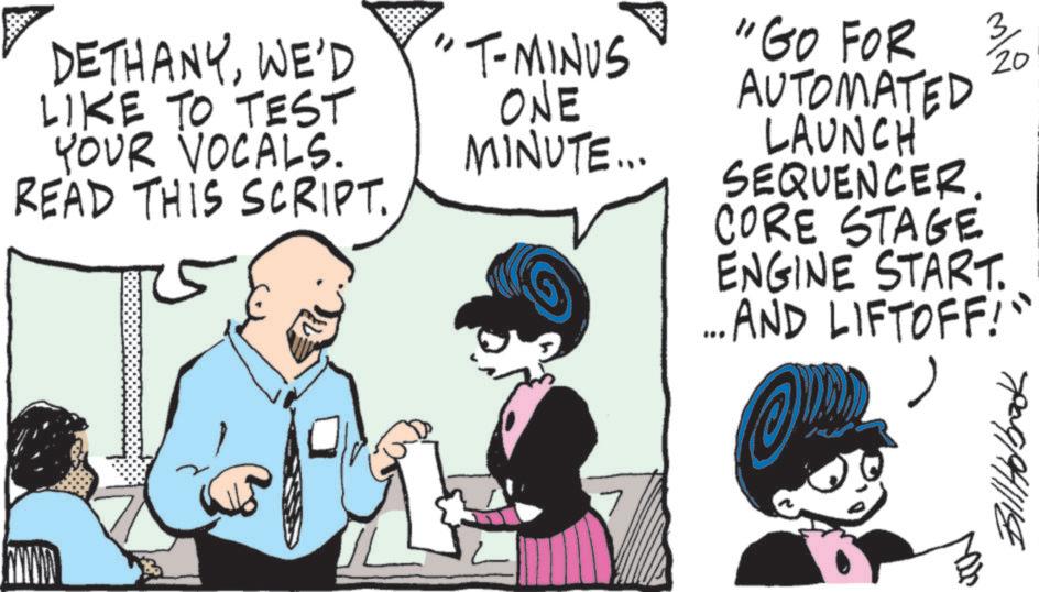 Animation OCR: ? DETHANYWE'D LIKE TO TEST YOUR VOCALS. READ THIS SCRIPT. "T-MINUS ONE MINUTE... "GO FOR 3 20 AUTOMATED LAUNCH SEQUENCER. 7 CORE STAGE ENGINE START. ... AND LIFTOFF!" ??????? ? DETHANYWE'D LIKE TO TEST YOUR VOCALS . READ THIS SCRIPT . " T - MINUS ONE MINUTE ... " GO FOR 3 20 AUTOMATED LAUNCH SEQUENCER . 7 CORE STAGE ENGINE START . ... AND LIFTOFF ! " ???????
