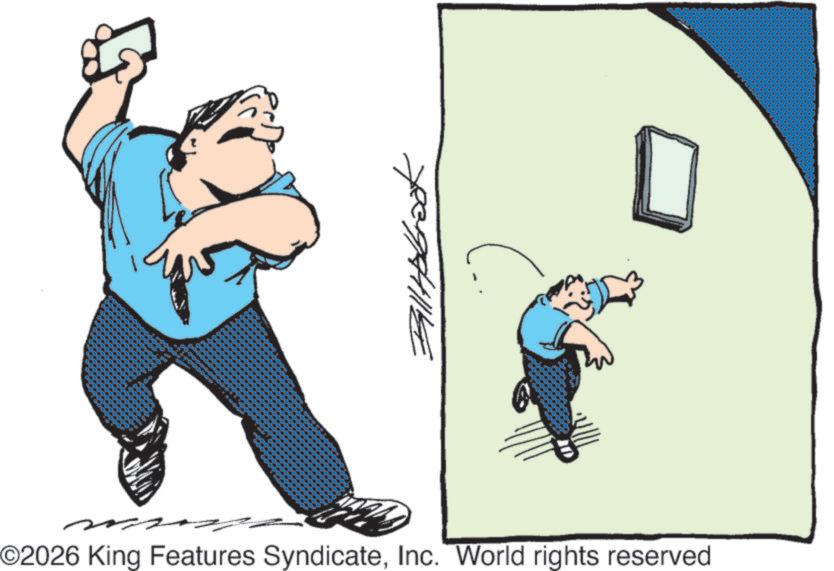 Animated cartoon OCR: ????? Holbrook O2026 King Features SyndicateInc. World rights reserved ????? Holbrook O2026 King Features SyndicateInc. World rights reserved