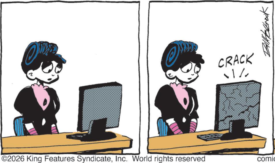 Personal computer OCR: O2026 King Features SyndicateInc. World rights reserved CRACK 11/ comic Baltabbrook O2026 King Features SyndicateInc. World rights reserved CRACK 11 / comic Baltabbrook