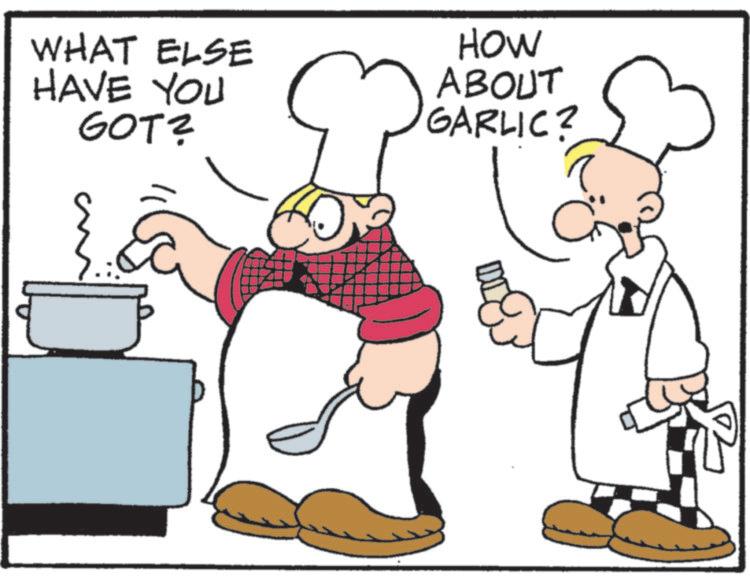 Animation OCR: WHAT ELSE HAVE YOU GOT? HOW ABOUT GARLIC? WHAT ELSE HAVE YOU GOT ? HOW ABOUT GARLIC ?