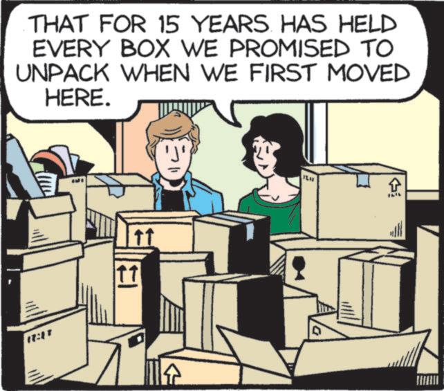 Fiction OCR: THAT FOR 15 YEARS HAS HELD EVERY BOX WE PROMISED TO UNPACK WHEN WE FIRST MOVED HERE. 17:17 G ILIL THAT FOR 15 YEARS HAS HELD EVERY BOX WE PROMISED TO UNPACK WHEN WE FIRST MOVED HERE . 17:17 G ILIL