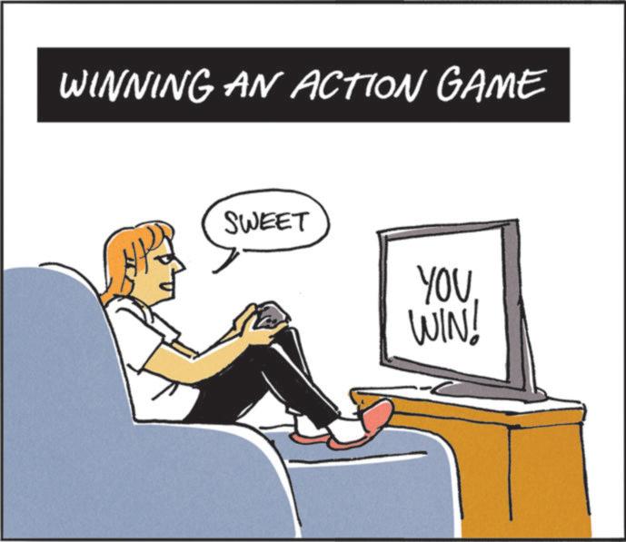 Animation OCR: WINNING AN ACTION GAME SWEET YOU WIN! WINNING AN ACTION GAME SWEET YOU WIN !
