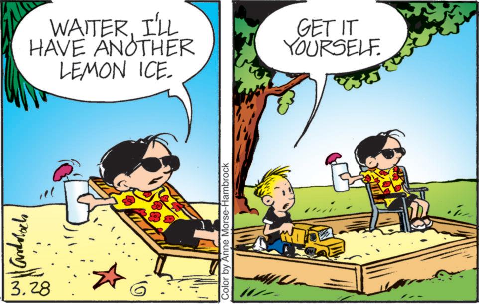 Child OCR: ??????? WAITER. I'LL HAVE ANOTHER LEMON ICE. 3.28 Color by Anne Morse-Hambrock GET IT YOURSELF. ??????? WAITER . I'LL HAVE ANOTHER LEMON ICE . 3.28 Color by Anne Morse - Hambrock GET IT YOURSELF .