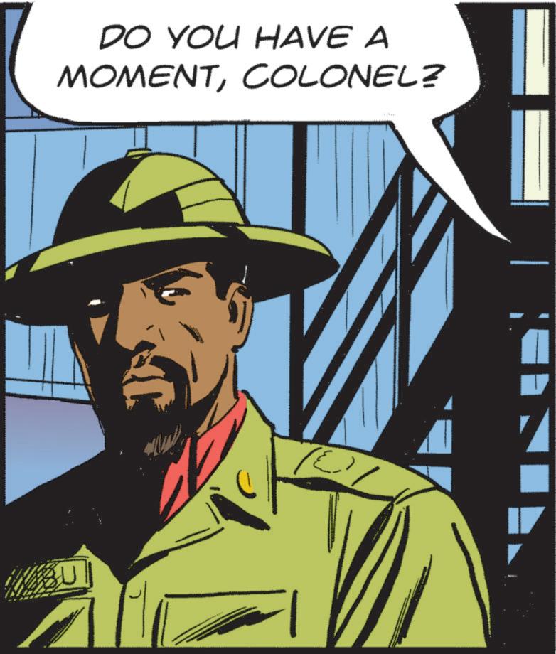 Graphics OCR: DO YOU HAVE A MOMENTCOLONEL? BU E ? I? DO YOU HAVE A MOMENTCOLONEL ? BU E ? I?