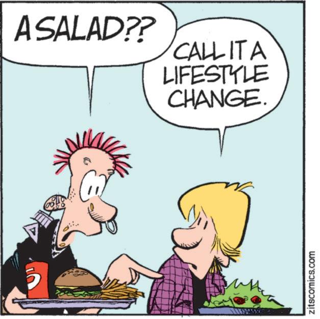 Fictional character OCR: ASALAD?? CALL ITA LIFESTYLE CHANGE. zitscomics.com ASALAD ?? CALL ITA LIFESTYLE CHANGE . zitscomics.com