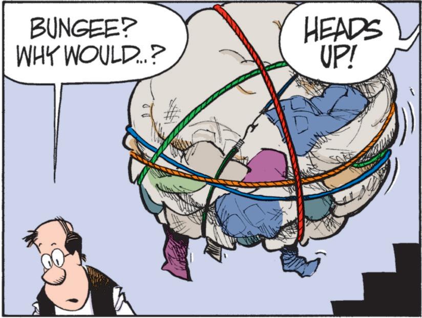 Graphics OCR: BUNGEE? WHY WOULD...? HEADS UP! BUNGEE ? WHY WOULD ... ? HEADS UP !