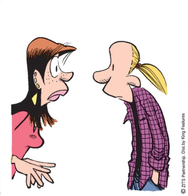 Love OCR: © ZITS Partnership. Dist. by King Features © ZITS Partnership . Dist . by King Features