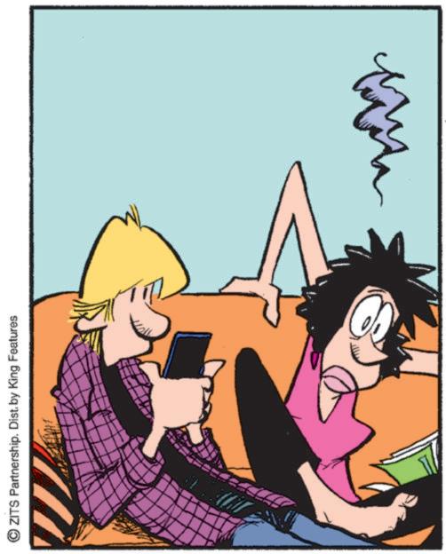 Comics OCR: © ZITS Partnership. Dist. by King Features © ZITS Partnership . Dist . by King Features