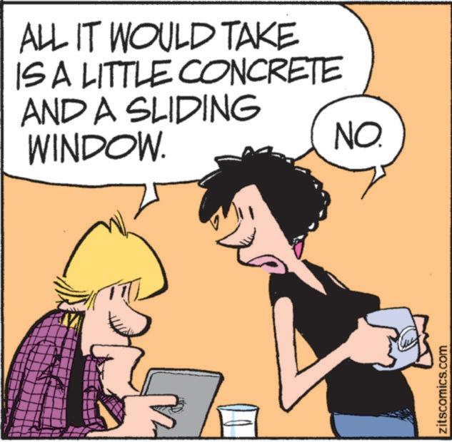 Comic book OCR: ALL IT WOULD TAKE IS A LITTLE CONCRETE AND A SLIDING WINDOW NO. zitscomics.com 111 ALL IT WOULD TAKE IS A LITTLE CONCRETE AND A SLIDING WINDOW NO . zitscomics.com 111