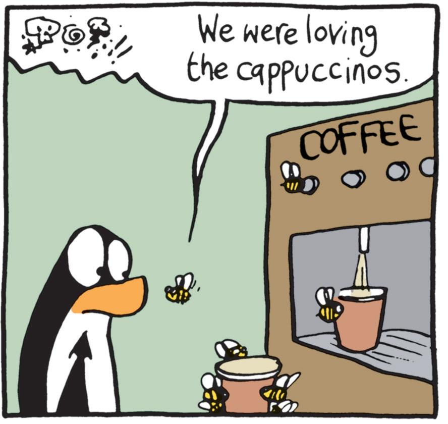 Clip art OCR: POP! We were loving the cappuccinos. COFFEE POP ! We were loving the cappuccinos . COFFEE