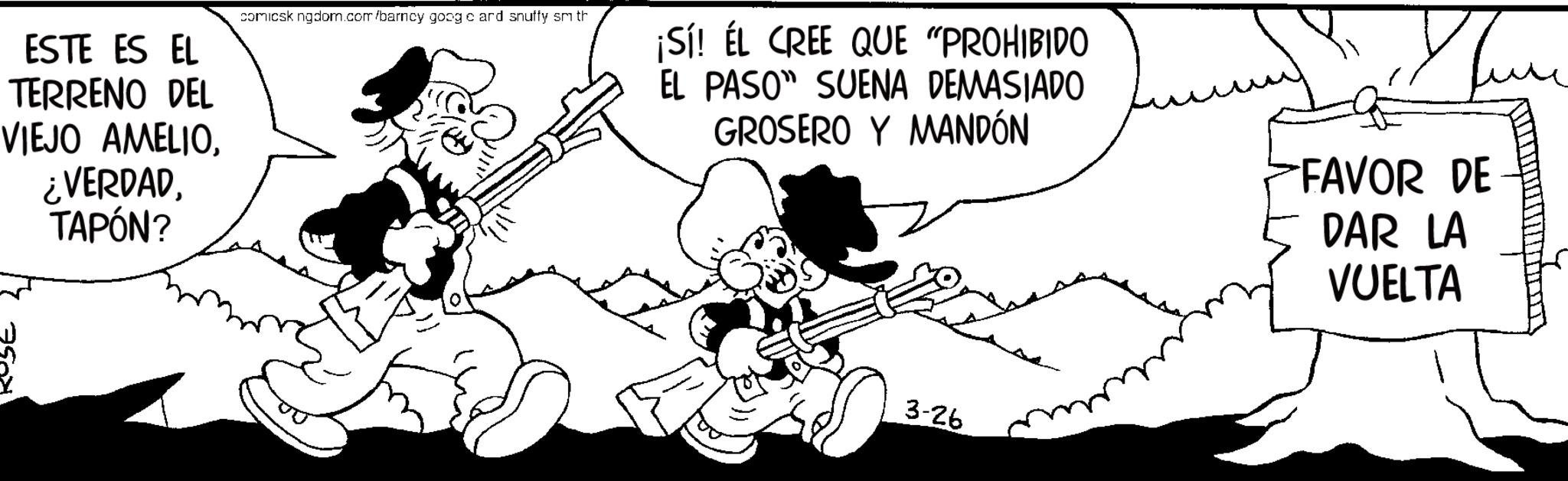 Barney Google And Snuffy Smith (Spanish) - 2026-04-09