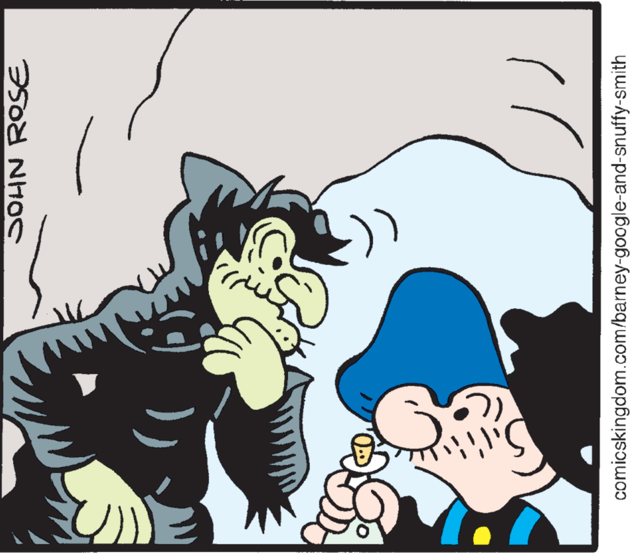 Comics OCR: JOHN ROSE S comicskingdom.com/barney-google-and-snuffy-smith JOHN ROSE S comicskingdom.com/barney-google-and-snuffy-smith