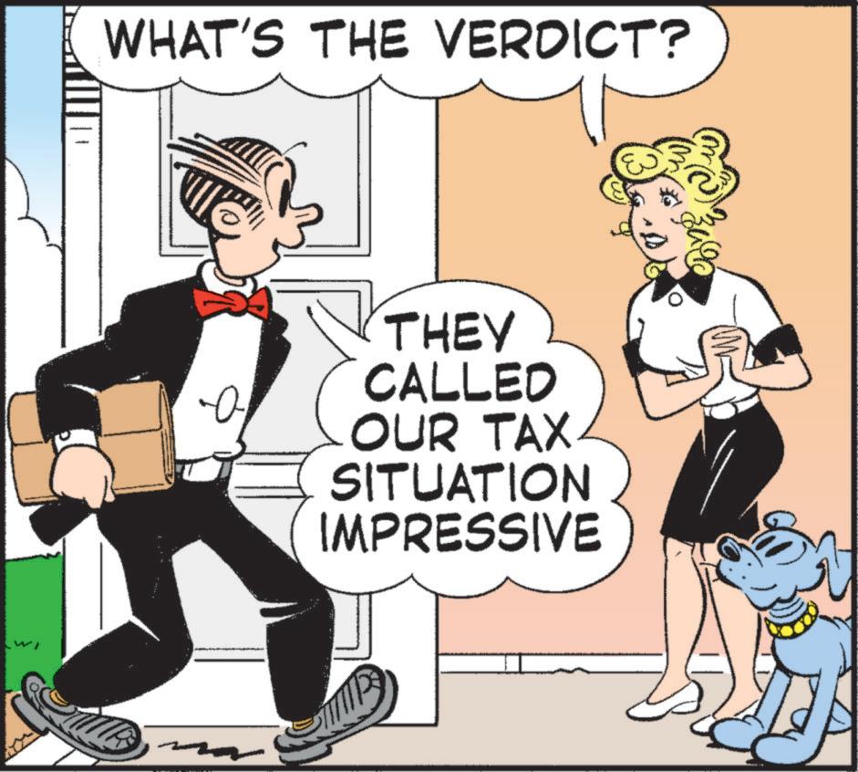 Publication OCR: - WHAT'S THE VERDICT? THEY CALLED OUR TAX. SITUATION IMPRESSIVE - WHAT'S THE VERDICT ? THEY CALLED OUR TAX . SITUATION IMPRESSIVE