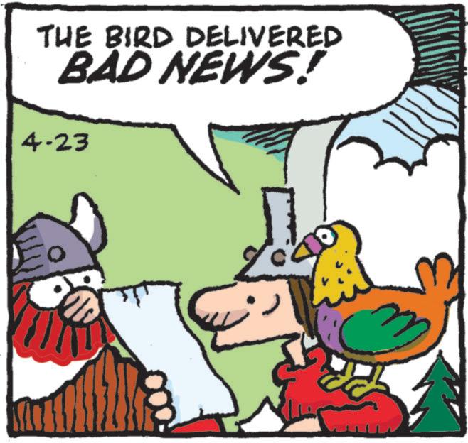 Animation OCR: THE BIRD DELIVERED BAD NEWS! 4-23 THE BIRD DELIVERED BAD NEWS ! 4-23