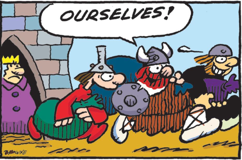 Comics OCR: BROWNE OURSELVES! BROWNE OURSELVES !