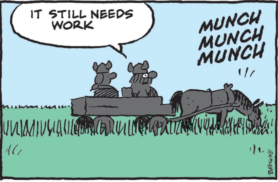 Livestock OCR: IT STILL NEEDS WORK MUNCH MUNCH MUNCH 1/1 ww Acti 1/1 BROWNE IT STILL NEEDS WORK MUNCH MUNCH MUNCH 1/1 ww Acti 1/1 BROWNE