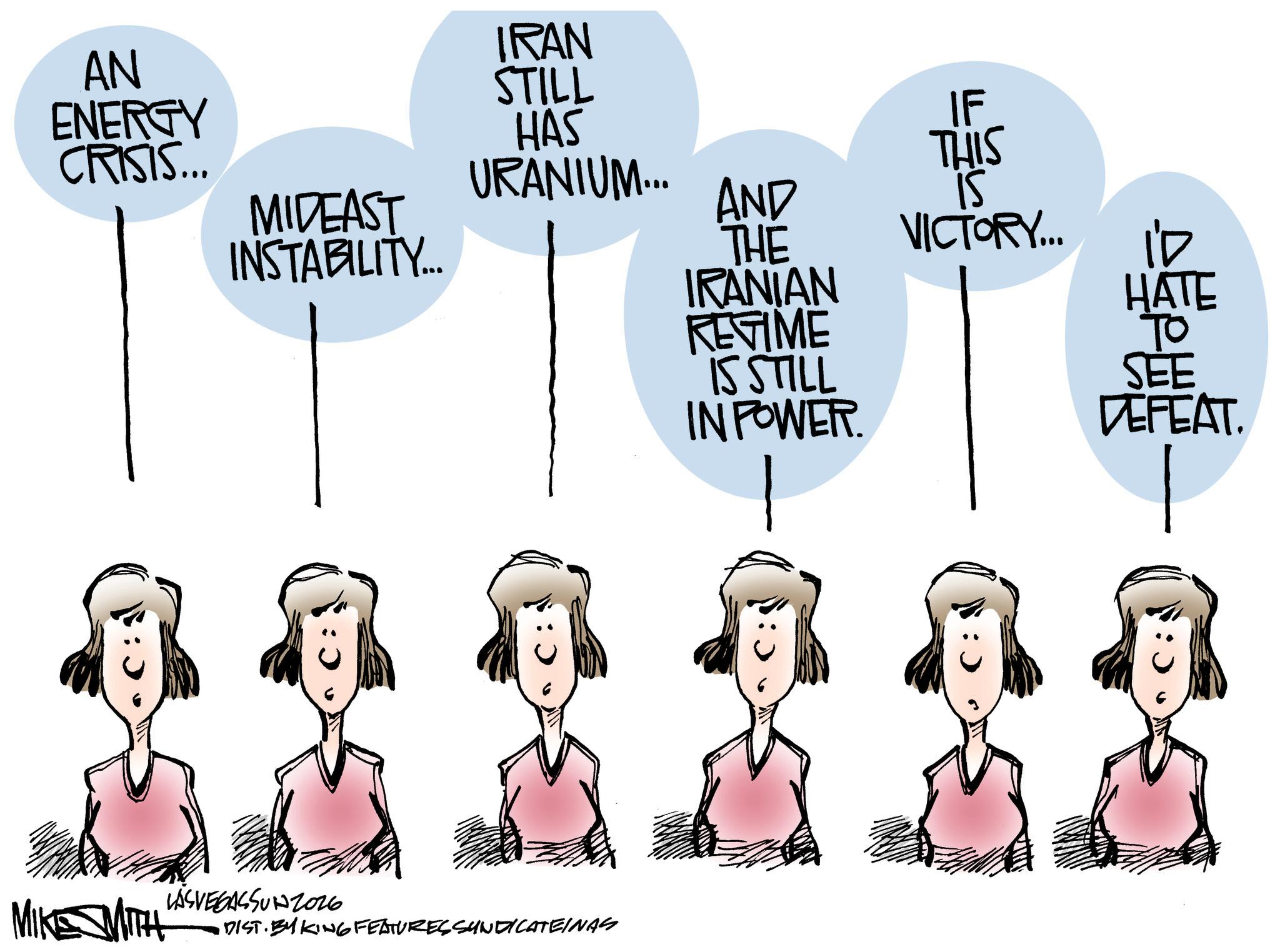 Fictional character OCR: AN IRAN STILL ENERGY HAS IF CRISIS... THIS URANIUM... MIDEAST AND is INSTABILITY... THE VICTORY... iD IRANIAN RESTIME IS STILL IN POWER. HATE ?? SEE DEFEAT. MIKE WITH MITH LAS VEGASSUNZ026 DIST. BY KING FEATURES SYNDICATEINAS AN IRAN STILL ENERGY HAS IF CRISIS ... THIS URANIUM ... MIDEAST AND is INSTABILITY ... THE VICTORY ... iD IRANIAN RESTIME IS STILL IN POWER . HATE ?? SEE DEFEAT . MIKE WITH MITH LAS VEGASSUNZ026 DIST . BY KING FEATURES SYNDICATEINAS